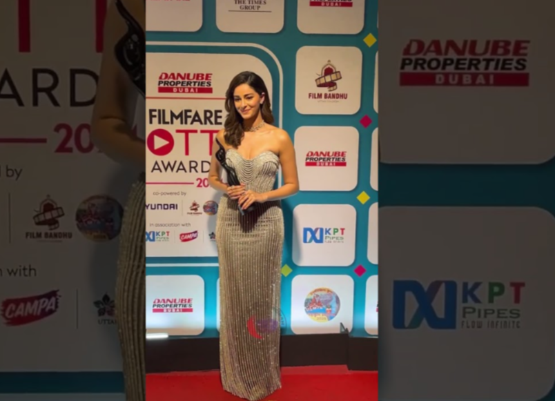 Ananya Panday Wins Best Actress at 2024 Filmfare OTT Awards